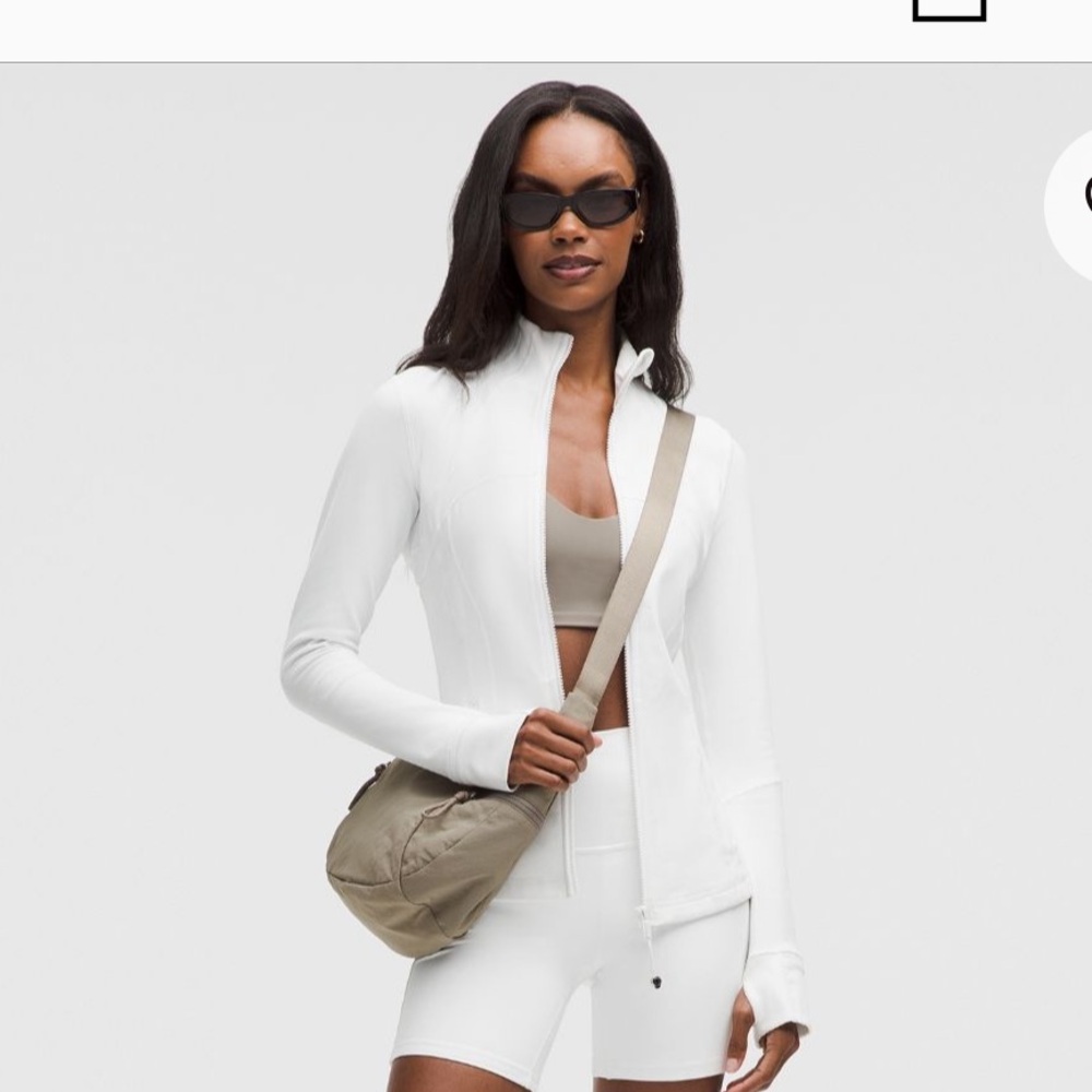 lululemon white define jacket - luon - image 1